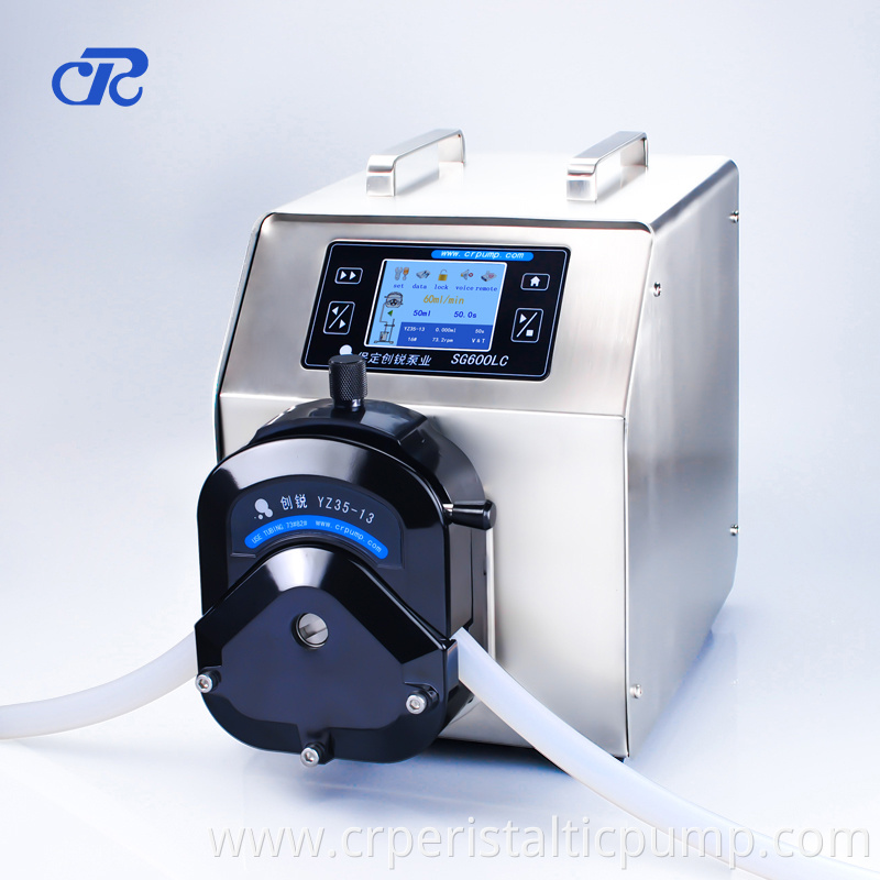 Intelligent peristaltic pump